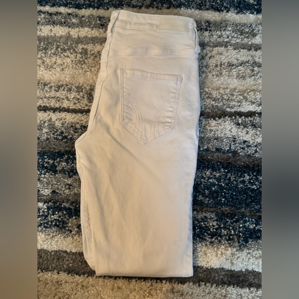 Hollister Women's white jeans